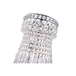 CWI Lighting Stefania 13 Light Down Transitional Metal Chandelier in Chrome