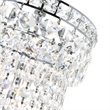 CWI Lighting Stefania 317 Light Down Transitional Metal Chandelier in Chrome