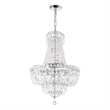 CWI Lighting Stefania 317 Light Down Transitional Metal Chandelier in Chrome
