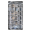 CWI Lighting Colosseum 4 Light Transitional Metal Bathroom Sconce in Chrome