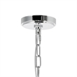 CWI Lighting Princess 10 Light Down Transitional Metal Chandelier in Chrome