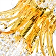 CWI Lighting Princess 10 Light Down Transitional Metal Chandelier in Gold