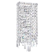 CWI Lighting Colosseum 4 Light Transitional Metal Wall Sconce in Chrome