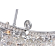 CWI Lighting Jasmine 8 Light Down Transitional Metal Chandelier in Chrome