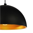 CWI Lighting Modest 1 Light Down Contemporary Metal Mini Pendant in Black