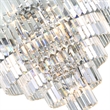 CWI Lighting Weiss 15 Light Down Transitional Metal Chandelier in Chrome
