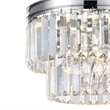 CWI Lighting Weiss 5 Light Down Transitional Metal Mini Chandelier in Chrome