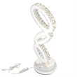 CWI Lighting Balanced Transitional Metal LED Table Lamp in Chrome