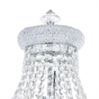 CWI Lighting Empire 8 Light Transitional Metal Floor Lamp in Chrome