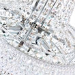CWI Lighting Empire 14 Light Down Transitional Metal Chandelier in Chrome