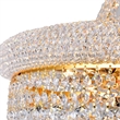 CWI Lighting Empire 14 Light Down Transitional Metal Chandelier in Gold