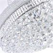 CWI Lighting Empire 18 Light Down Transitional Metal Chandelier in Chrome