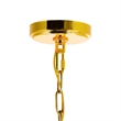 CWI Lighting Empire 18 Light Down Transitional Metal Chandelier in Gold