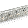 CWI Lighting Eternity 6 Light Contemporary Metal Vanity Light in Chrome