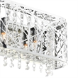 CWI Lighting Eternity 6 Light Contemporary Metal Vanity Light in Chrome