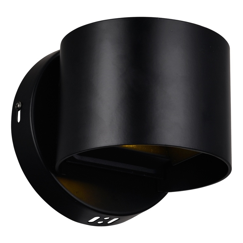 CWI Lighting Lilliana Contemporary Metal LED Wall Sconce in Black