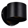 CWI Lighting Lilliana Contemporary Metal LED Wall Sconce in Black