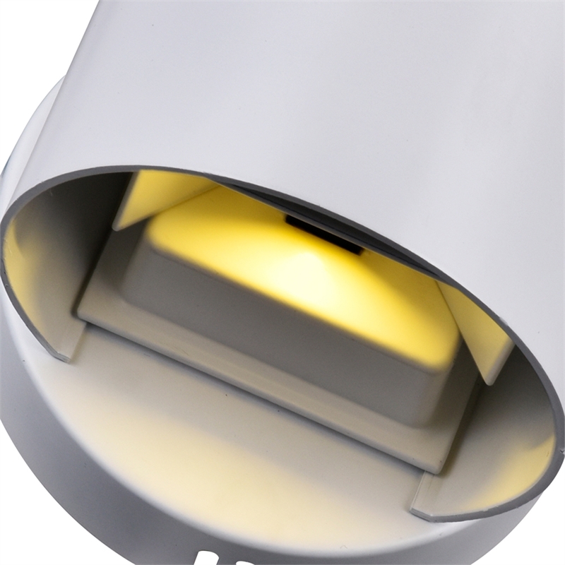 CWI Lighting Lilliana Contemporary Metal LED Wall Sconce in White