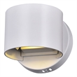 CWI Lighting Lilliana Contemporary Metal LED Wall Sconce in White