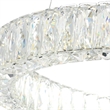 CWI Lighting MadelineContemporary Metal LED Integrated Chandelier in Chrome