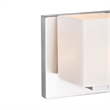 CWI Lighting 2 Light Contemporary Metal Vanity Light in Satin Nickel