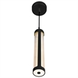 CWI Lighting Neva 1 Light LED Integrated Metal Chandelier in Black