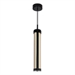 CWI Lighting Neva 1 Light LED Integrated Metal Chandelier in Black