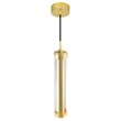 CWI Lighting Neva 1 Light LED Integrated Metal Chandelier in Satin Gold