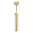 CWI Lighting Neva 1 Light LED Integrated Metal Chandelier in Satin Gold
