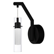 CWI Lighting Olinda LED Integrated Metal Wall Light in Black