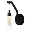 CWI Lighting Olinda LED Integrated Metal Wall Light in Black