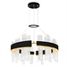 Black & Satin Gold/32in