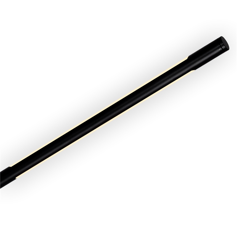 CWI Lighting Oskil 1 Light LED Integrated Metal Wall Light in Black