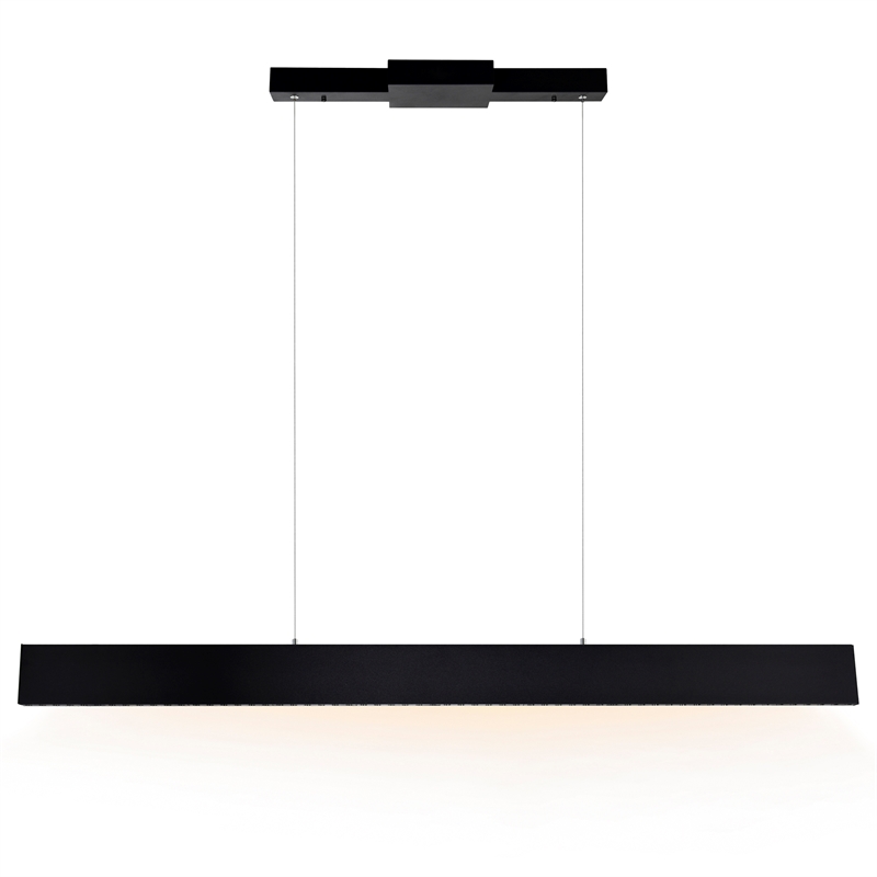 CWI Lighting Bellagio Metal LED Integrated Chandelier in Black