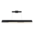 CWI Lighting Bellagio Metal LED Integrated Chandelier in Black