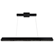 CWI Lighting Pienza LED Integrated Metal Chandelier in Black