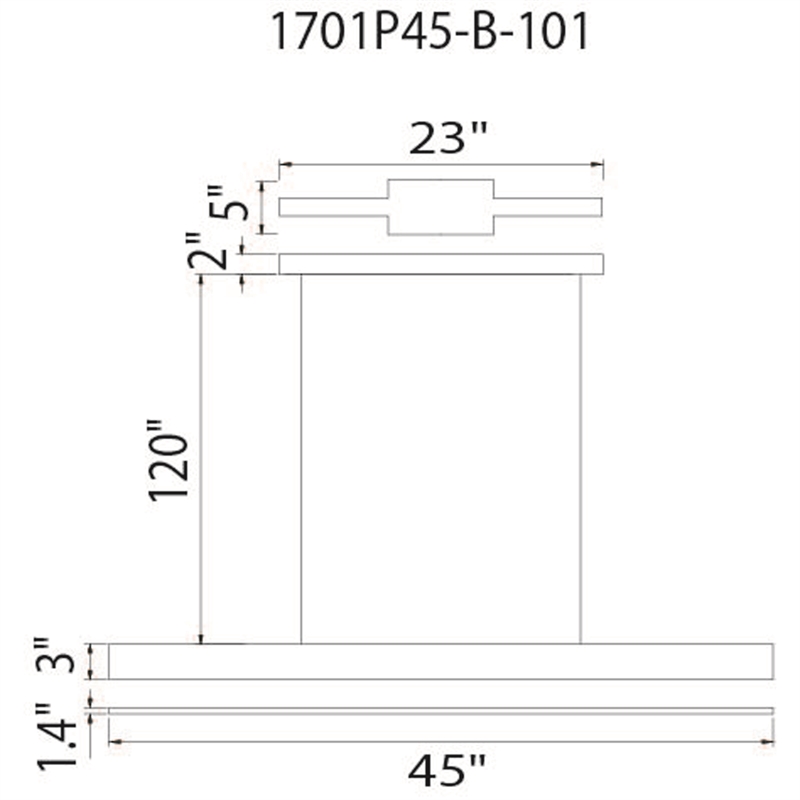CWI Lighting Pienza LED Integrated Metal Chandelier in Black