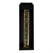 CWI Lighting Rochester LED Integrated Black Metal Outdoor Wall Light