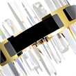 CWI Lighting Aya LED Integrated Pearl Black Metal Chandelier