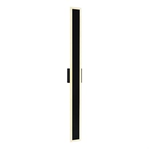 CWI Lighting Malibu LED Integrated Black Metal Outdoor Wall Light