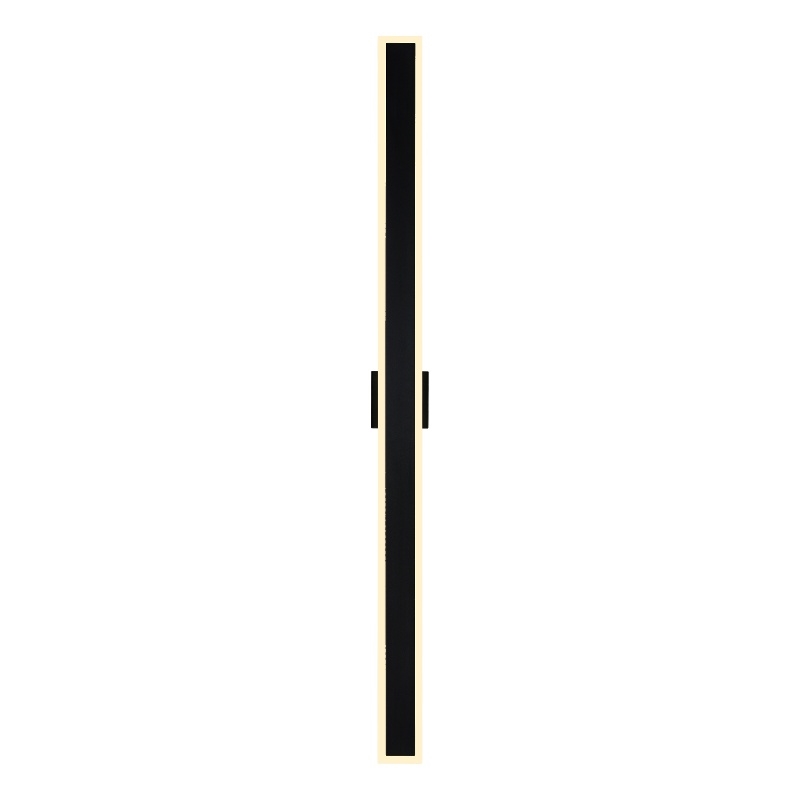 CWI Lighting Malibu LED Integrated Black Metal Outdoor Wall Light