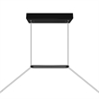 CWI Lighting Himalayas Integrated LED Black Chandelier