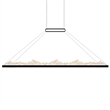 CWI Lighting Himalayas Integrated LED Black Chandelier