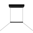 CWI Lighting Himalayas Integrated LED Black Chandelier