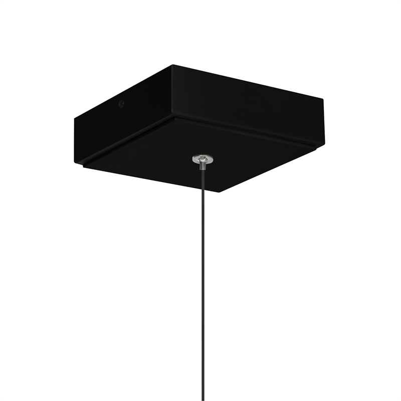 CWI Lighting Lava Integrated LED Black Mini Pendant