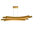 CWI Lighting Candora Integrated LED Brass Chandelier