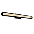 CWI Lighting Fiji Integrated LED Black Outdoor Wall Light