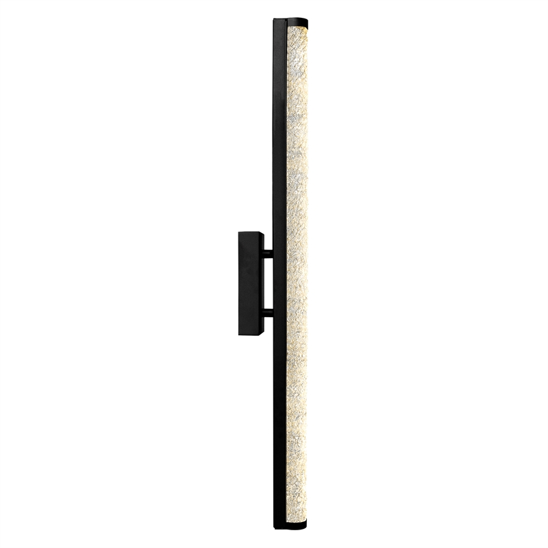 CWI Lighting Fiji Integrated LED Black Outdoor Wall Light