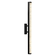 CWI Lighting Fiji Integrated LED Black Outdoor Wall Light