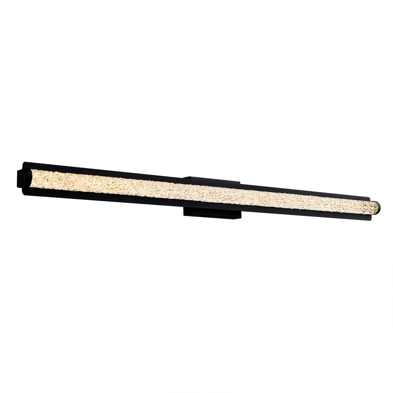 CWI Lighting Fiji Integrated LED Black Outdoor Wall Light